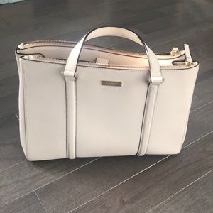 Kate spade large tote light pink EUC